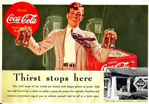 coca cola vintage ad