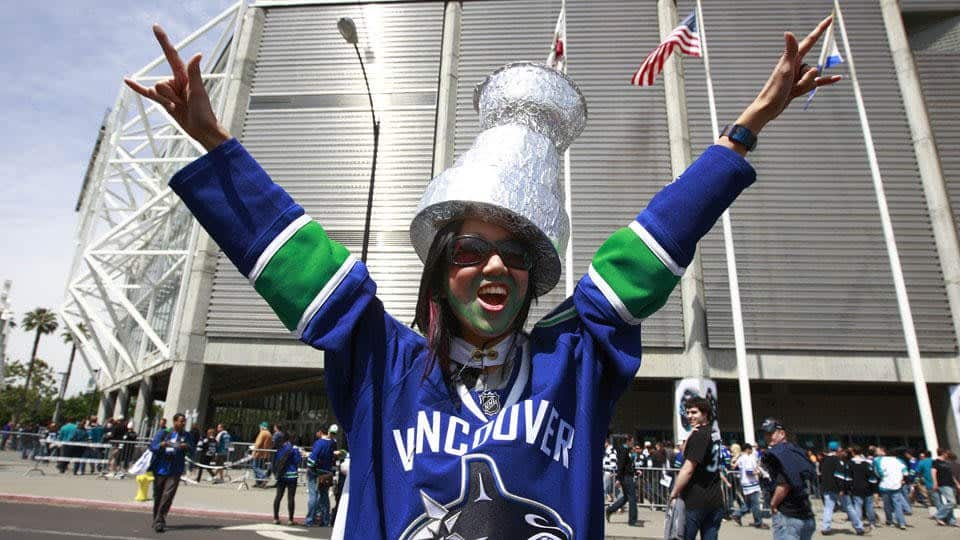 programmatic ad image canucks fan rock on