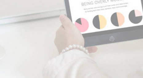 reviewing data pie charts photo