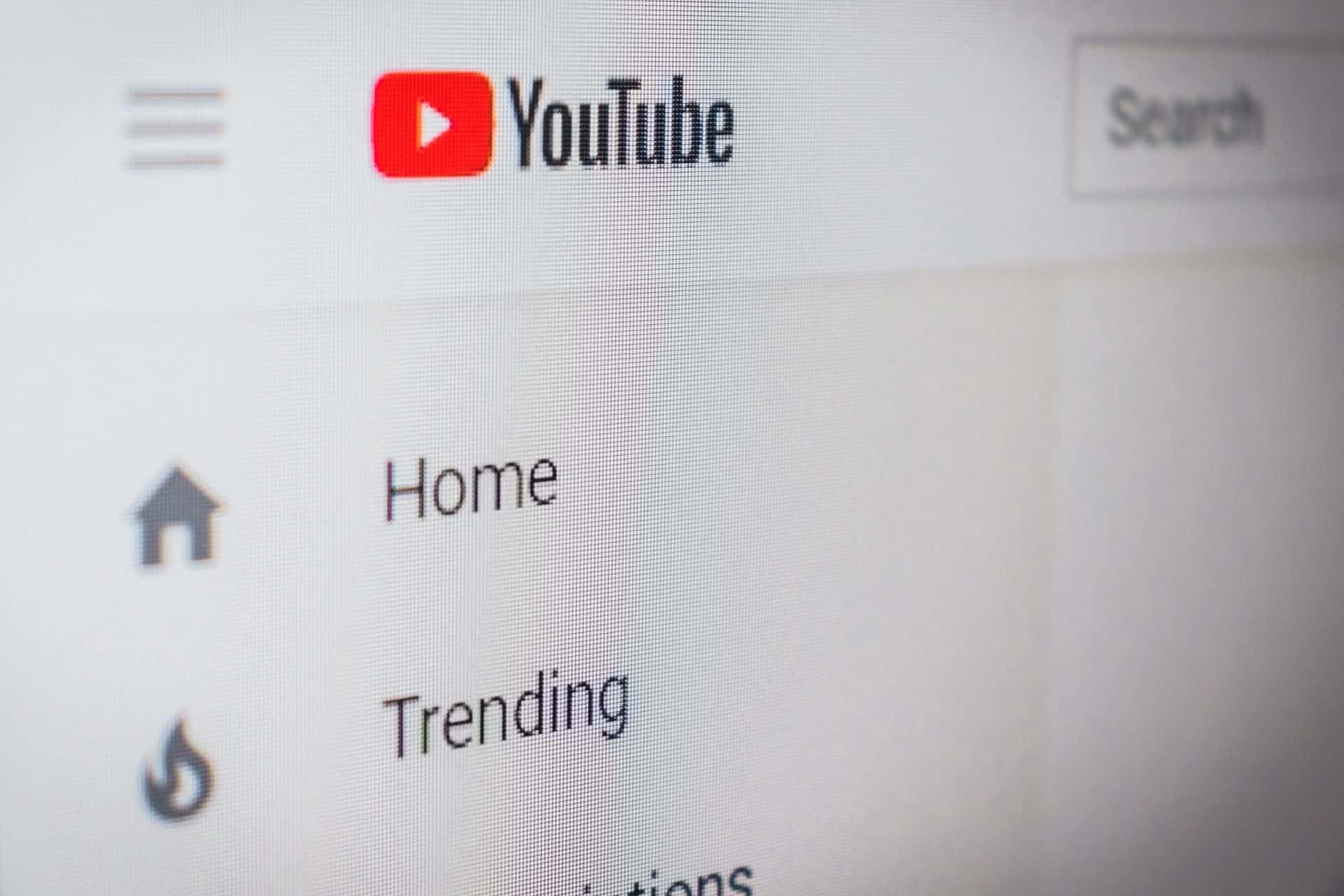 youtube search homepage video advertising