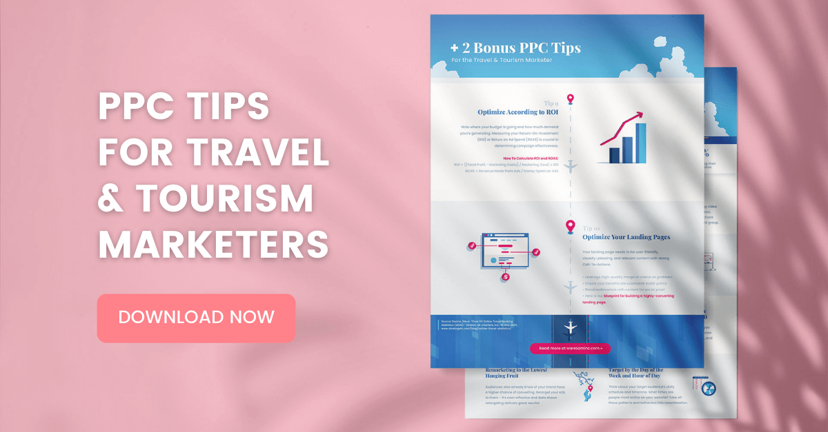 PPC Tips for Travel & Tourism Marketers War Room digital advertising resource download