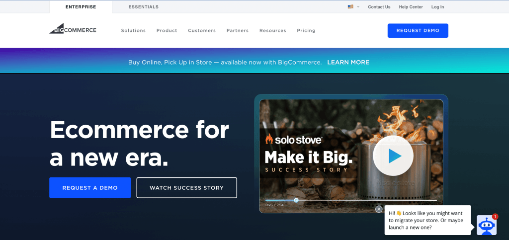 ecommerce builder bigcommerce