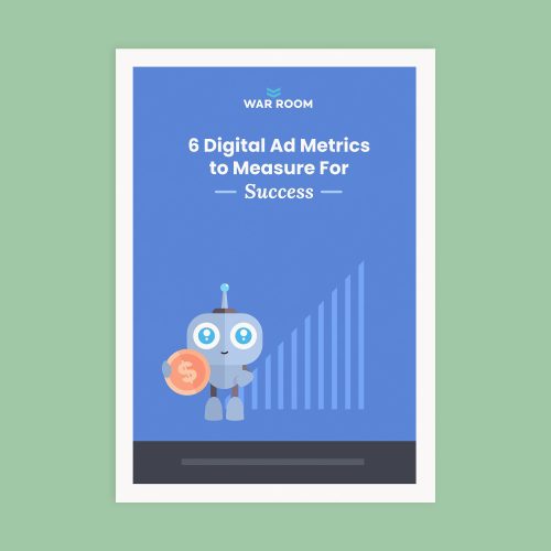 cover of 6 digital ad metrics to measure for success resource